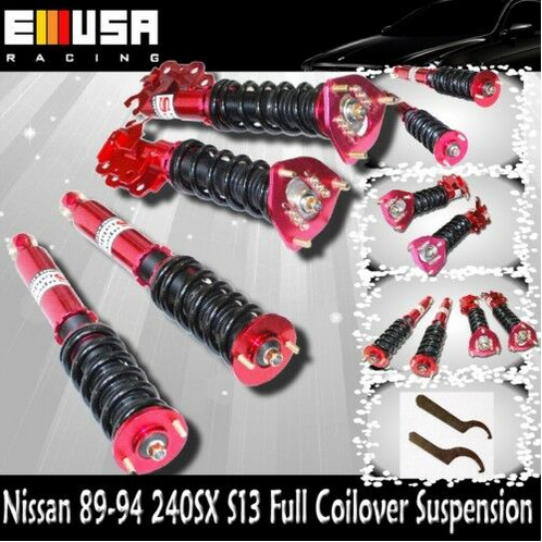 For 1989-1994 NISSAN 240SX S13 FULL coilovers NON Adjustable Damper
