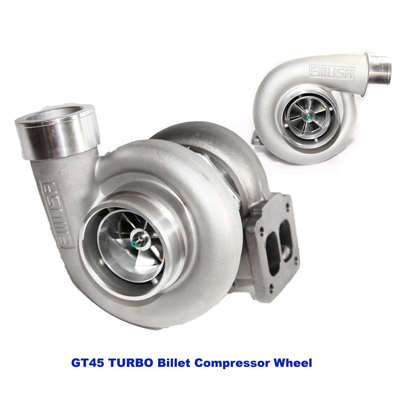 GT45 BILLET WHEEL Turbo 600HP+ Boost Universal T4/T66 3.5