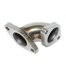 Load image into Gallery viewer, 90 Degree 35mm 38m Stainless Steel Wastegate Dump Pipe Adapter Fits Tial
