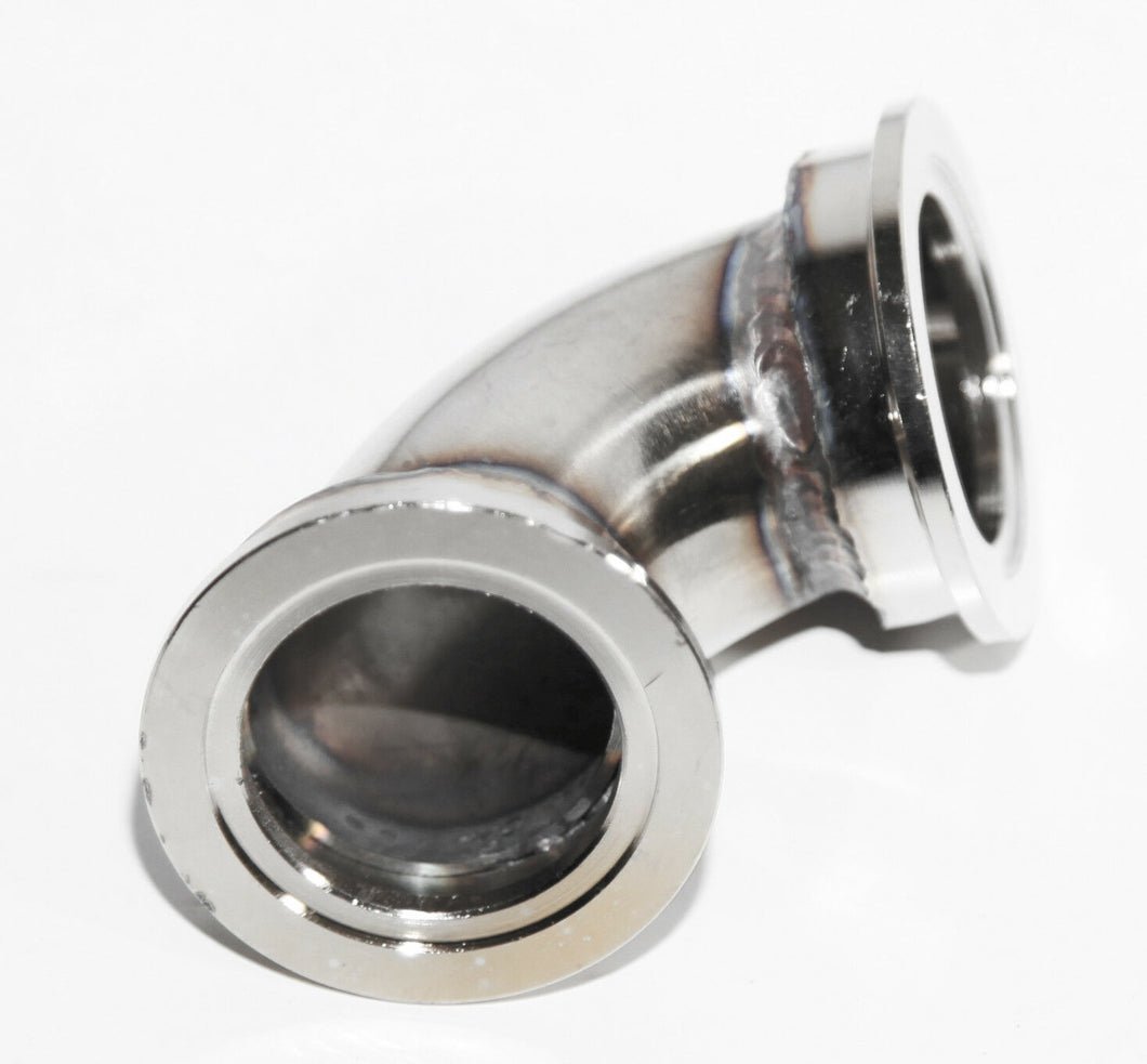 Dump Tube Angle Adapter Pipe for 35/38mm V-band External Wastegate