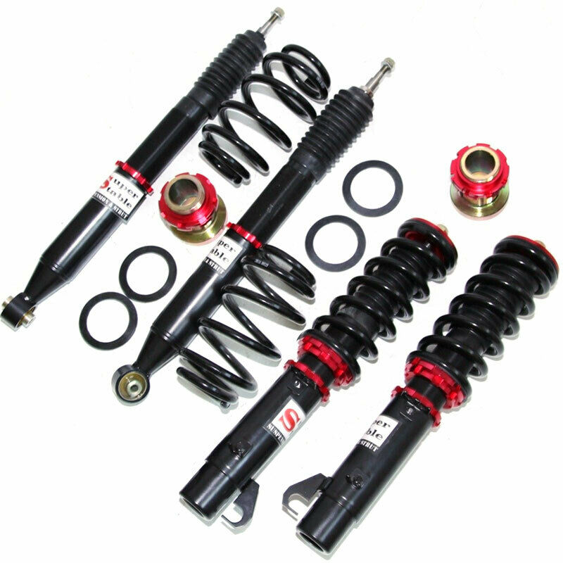 Coilover Suspension Lowering Kits for 1998-2005 VW Golf Jetta MK4 RED