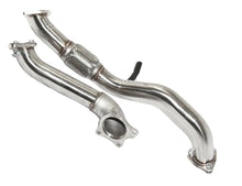 Load image into Gallery viewer, SS 2.5&quot; Pipe fit 16-18 Honda Civic 1.5 Turbo EX SI FC FK7 Two pieces design
