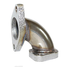 Load image into Gallery viewer, 90 Degree 35mm 38m Stainless Steel Wastegate Dump Pipe Adapter Fits Tial
