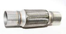 Load image into Gallery viewer, 2.25&quot; ID 10&quot; OAL Piping Adapter Connector w/6&quot; Double Braided SS Flex Pipe
